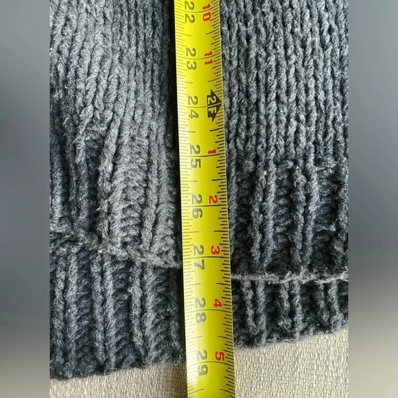Vintage Gap Wool Sweater Men’s Large Hand Knit Talon Zipper Zip Up - Picture 9 of 9
